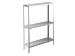 EU77464-12 scaffale con 3 ripiani lisci ECO cm 120x40x150h