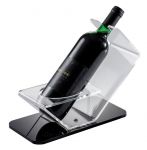 EV00218 SINGLE - Espositore vino base nera diametro bottiglia 8,2 cm