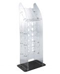 EV04818 BIG TOWER - Large floor display for bottles ø 8.2 cm