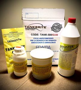 TANK-500GUM TANKERITE tank reclamation treatment MEDIUM GUM KIT 500 gr