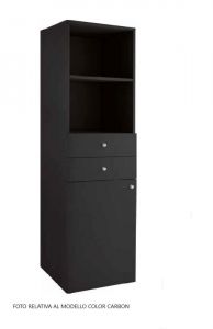 ML5050 Armoire haute simple service couleur noyer