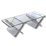 80D0400 Présentoir en plexiglas pour doubles gâteaux et amuse-gueules