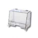 AG03801 Porte-paille en plexiglas transparent