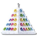 AG07901 Espositore macaron piramide  per 60 macaron 