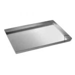 760AA40303 Bandeja de horno rectangular de hierro aluminizado 40x30x3 cm