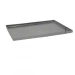 760AA60402 Bandeja de horno rectangular de hierro aluminizado 60x40x2 cm