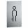 LE000-MR Stainless steel plate MEN'S BATHROOM Less collection