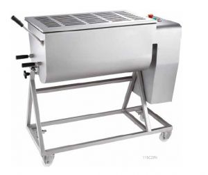 115C2PN Mixeur à viande électrique inox 115 kg 2 pales