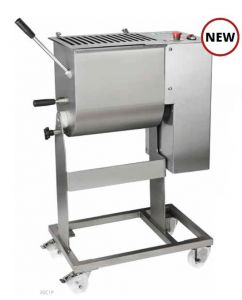 30C1PNM Mixeur à viande électrique inox 25-30 kg 1 pelle MONOPHASÉ