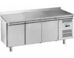 M-GN3200BT-FC Mesa de gastronomía refrigerada en acero inoxidable AISI201