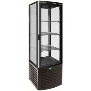 G-LSC235B Ventilated 4-sided refrigerated display case