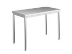 EUG2107-09 table sur pieds ECO 90x70x85h cm - plateau lisse