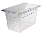 GST1/4P065P Récipient Gastronorm 1 / 4 H65 polycarbonate