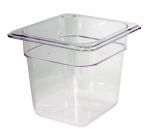 GST1/6P065P Récipient Gastronorm 1 / 6 H65 en polycarbonate