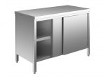 EU03200-20 tavolo armadio ECO cm 200x60x85h  piano liscio - porte scorrevoli