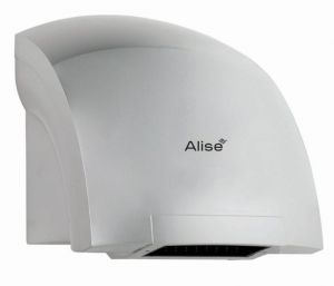 T111502 Secador de manos eléctrico automático ALISE', gris metalizado