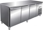 G-PA3100TN Mesita refrigerada - Estructura de acero inoxidable de 3 puertas 