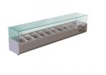 Refrigerated Superstructure G-RI18033V for Pizzeria with Glass – 180 cm