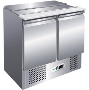 G-S900 -  Saladette with static refrigeration for salads in stainless steel AISI304 