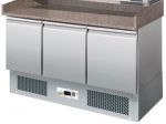 G-S903PZ VRX GLASS Refrigerated Counter for Pizzerias – 368 Liters, Stainless Steel