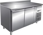 G-SNACK2200TN -  esa refrigerada de acero inoxidable ventilado - 2 puertas con soporte vertical