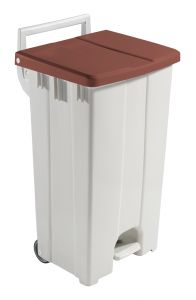 00005750J Derby 2X45 L White with brown lid 