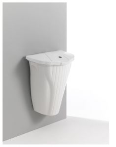 00005846WW Wall-Up 50 L bianco con coperchio bianco