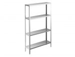 EU77265-13 scaffale con 4 ripiani lisci ECO cm 130x50x180h